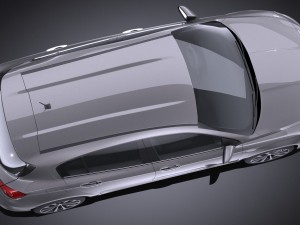 Fiat Tipo 5-door 2017 3Dモデル