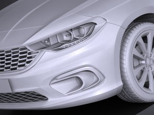 Fiat Tipo 5-door 2017 3Dモデル