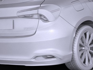 Fiat Tipo 5-door 2017 3Dモデル