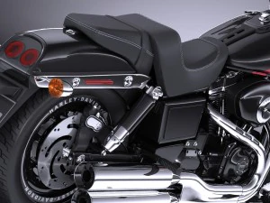 Harley-Davidson Fatbob 2016 3D Model