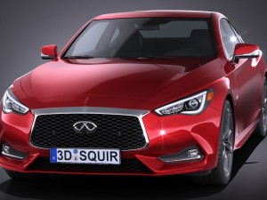 Infiniti Q60 2017 Modelo 3D