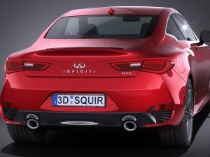 Infiniti Q60 2017 Modelo 3D