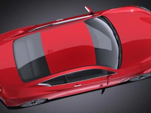 Infiniti Q60 2017 3D Model