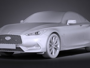 Infiniti Q60 2017 Modelo 3D