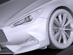 Infiniti Q60 2017 Modelo 3D