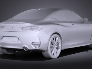 Infiniti Q60 2017 Modelo 3D