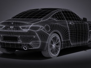 Infiniti Q60 2017 Modelo 3D