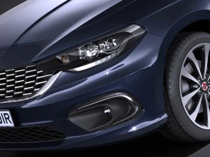 Fiat Tipo Station Wagon 2017 3D Model