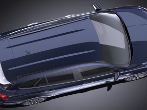 Fiat Tipo Station Wagon 2017 3D Модель