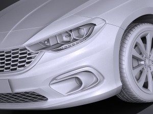 Fiat Tipo Station Wagon 2017 3D Модель