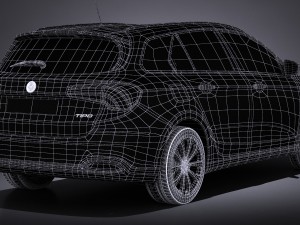 Fiat Tipo Station Wagon 2017 3D Модель