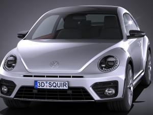 Volkswagen Beetle 2017 3D Модель