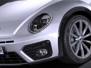 Volkswagen Beetle 2017 3D Модель