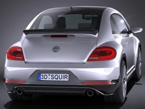 Volkswagen Beetle 2017 3D Model
