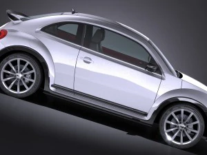 Volkswagen Beetle 2017 3D Model