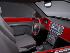 Volkswagen Beetle 2017 3D Model