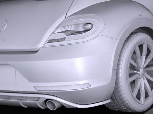 Volkswagen Beetle 2017 3D Модель