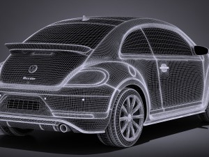 Volkswagen Beetle 2017 3D Модель