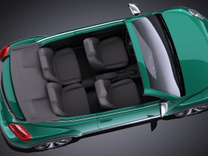 Volkswagen Beetle Cabrio 2017 Model 3D
