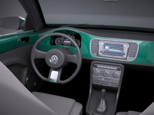 Volkswagen Beetle Cabrio 2017 Model 3D