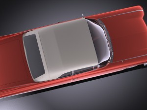 Cadillac Eldorado 1959 Convertible vray Modèle 3D