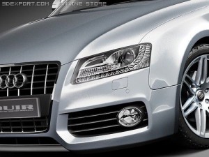 Audi S5 Convertible 2010 3D मॉडल