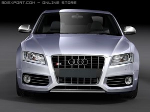 Audi S5 3D मॉडल