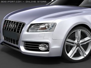 Audi S5 3D मॉडल