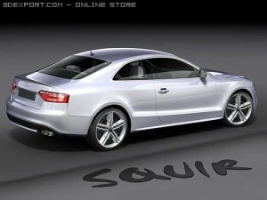 Audi S5 3D Model