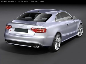 Audi S5 3D मॉडल