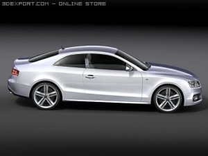 Audi S5 3D मॉडल