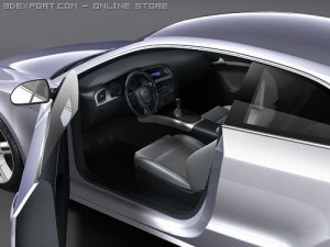 Audi S5 3D मॉडल
