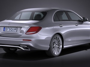 Mercedes-Benz E-class AMG 2017 3D 모델