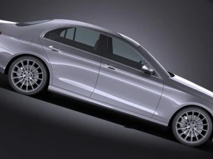 Mercedes-Benz E-class AMG 2017 3D Model