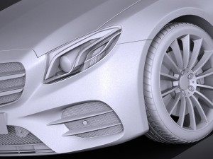 Mercedes-Benz E-class AMG 2017 3D 모델
