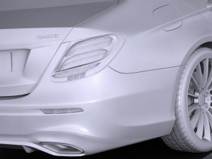 Mercedes-Benz E-class AMG 2017 3D 모델
