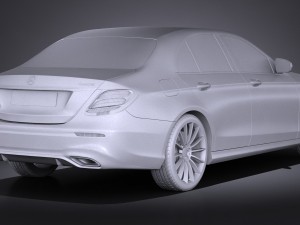 Mercedes-Benz E-class AMG 2017 3D 모델