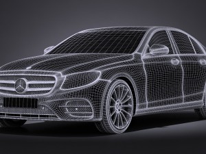 Mercedes-Benz E-class AMG 2017 3D 모델