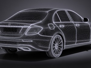 Mercedes-Benz E-class AMG 2017 3D 모델
