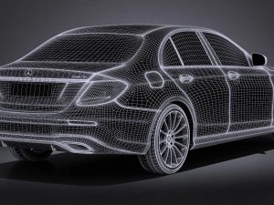 Mercedes-Benz E-class AMG 2017 3D Model