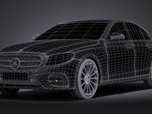Mercedes-Benz E-class AMG 2017 3D Model