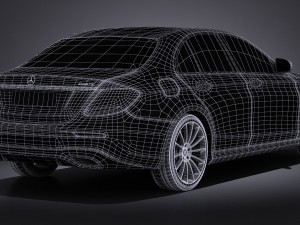 Mercedes-Benz E-class AMG 2017 3D 모델