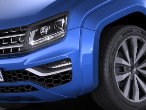 Volkswagen Amarok 2017 3D Model