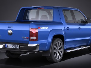 Volkswagen Amarok 2017 3D Model