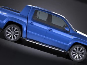 Volkswagen Amarok 2017 3D Model
