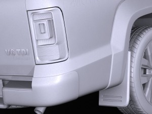 Volkswagen Amarok 2017 3D Model