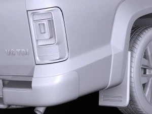 Volkswagen Amarok 2017 3D Model