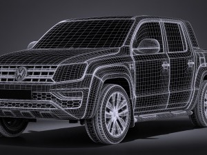 Volkswagen Amarok 2017 3D Model