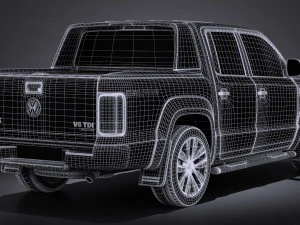 Volkswagen Amarok 2017 3D Model
