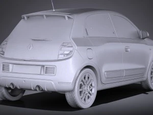 Renault Twingo GT 2017 3D Model